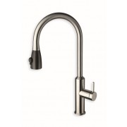 MITIGEUR EVIER INOX ALTO AVEC DOUCHETTE BI-JETS 100 % INOX