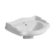 détails LAVABO CERAMIQUE CHAMBORD 3 trous A SUSPENDRE OU A POSER