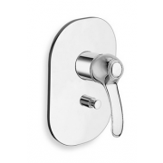 détails DOUCHE MUSEO ENCASTREE 2 SORTIES-Chromé