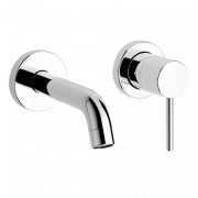détails MITIGEUR LAVABO MURAL COX CHROME - PAINI