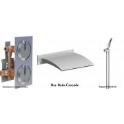 détails Nouvelle vague ensemble bain douche