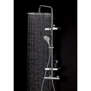 détails DOME DE PLUIE OPIUM DOUCHE AVEC TABLETTES