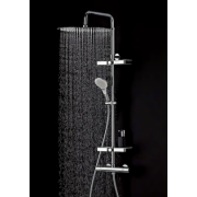 détails DOME DE PLUIE OPIUM DOUCHE AVEC TABLETTES