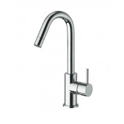détails MITIGEUR LAVABO TRIVERDE BEC HAUT 260 MM MOBILE