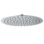 détails POMME DE DOUCHE RONDE  A PICOTS ANTICALCAIRES INOX CHROME 200 mm