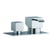 détails QUADRI MITIGEUR BAIN DOUCHE SUR GORGE