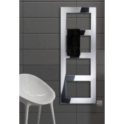 détails Sèche-serviettes ESSEN CHROME Eau chaude