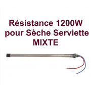 détails Kit résistance 1200 W pour sèche serviette mixte - 864590