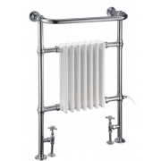 détails Sèche-Serviettes Burlington Trafalgar Chrome 475W