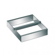 détails PORTE ROULEAU LAITON CHROME SKUARA 
