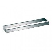 détails BARRE PORTE SERVIETTES OU SUPPORT 40 CM  SKUARA LAITON CHROME