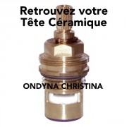 détails Tête céramique Robinetterie Ondyna