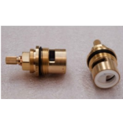 Paire de tête céramique 3/4", Quart de tour