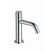 détails ROBINET LAVE MAINS CHROME TRIVERDE BEC BAS MONOFLUIDE 