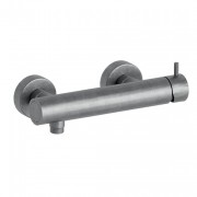 détails MITIGEUR DOUCHE METAL BROSSÉ TRIVERDE 