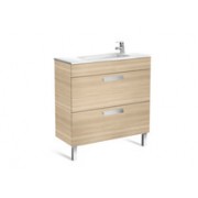 détails Meuble lavabo INIK DEBBA COMPACT 2 TIROIRS ET LAVABO PORCELAINE