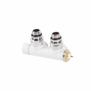 détails Vanne en H Thermostatique EQUERRE - Blanc