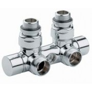 détails Vanne d'isolement en H MM 1/2" 3/4" Chrome