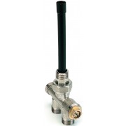 détails Robinet Thermostatique 4 voies verticale monotube avec tête thermostatique 7803B
