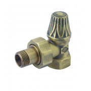 détails Vanne de réglage Equerre 1/2" 1/2" F Bronze