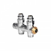 détails Vanne Thermostatisable Noir mat 9005
