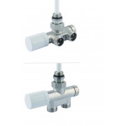 détails Vanne Thermostatique monopoint MM 1/2" 3/4" Nickel