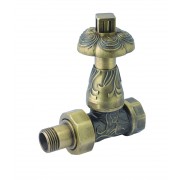 détails Vanne thermostatique  Anthracite Droite 1/2" M 1/2" F