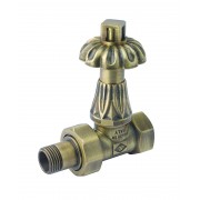 détails Vanne Thermostatique Anthracite Droite 1/2" 1/2" F 