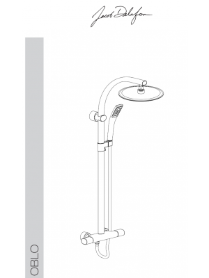 Piece detachee pour OBLO Colonne de douche E11717 - JACOB DELAFON