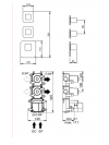MITIGEUR THERMOSTATIQUE DOUCHE ECHO HORUS - 43-522_corps_encastr__echo_horus_sch_ma