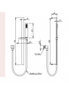 ENSEMBLE COMPLET DE DOUCHE HORUS : Sortie mural PHILAE / ECHO 55532 - 55-532_horus_set_douche_complet_philae_schema