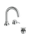 TRIVERDE MITIGEUR LAVABO 2 TROUS - TV22451_2806_1