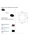 Abattant pour cuvette - JULIA-VICTORIA - HORUS - abattant_bois_ou_composite_collection_julia_75-71_1