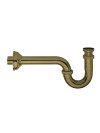 SIPHON LAVABO LAITON VIEUX BRONZE RETRO  - ac20192