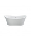Baignoire Ilot ADMIRAL A DOUBLE EXTREMITE  1650/1800 mm - baignoire_acrylique_double_extremite_admiral_1640mm_burlington_1