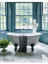 Baignoire Ilot BATEAU BURLINGTON 164 cm - baignoire_bateau_sur_pieds_griffe_s_noir_burlington