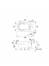 NOMADE - Baignoire 120x70 - VALENTIN - baignoire_nomade_valentin_dimensions