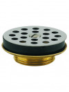 BONDE LAVABO grille - Inox - VALENTIN  - bonde-a-grille-pour-lavabo-ecoulement-libre-d-63-mm-serrage-0-55-mm