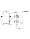 MECANISME BOX MITIGEUR THERMOSTATIQUE ENCASTRE 1 - 2 OU 3 SORTIES - box_universelle__mecanisme_mitigeur-encastre_pd80000_ondyna