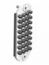 Grille anti-calcaire NOUVELLE VAGUE - Chrome - HORUS - brise_jet_nouvelle_vague_horus_92.826_ch