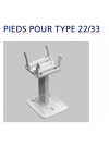 Pieds pour radiateur Brugman Vertical et horizontal - BRUGMAN - brugman_pied_pour_radiateur_type22_33