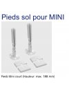 Pieds pour radiateur Brugman Vertical et horizontal - BRUGMAN - brugman_pied_pour_radiateur_type_mini