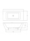 Baignoire Îlot FREEFORTIS CLEARGREEN - c_te_baignoire_freefortis_cleargreen