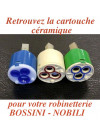 Cartouche Céramique Mitigeur NOBILIS - cartouche-ceramique_nobili_bossini_1
