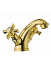MELANGEUR LAVABO MONOTROU CHAMBORD RETRO  - ch10852-melangeur_lavabo_chambord_ondyna-dore_