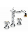 MELANGEUR 3 TROUS LAVABO CHAMBORD RETRO - ch11239_chrome__or_me_langeur_lavabo_chambord_3_trous_ondyna