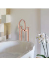 MELANGEUR BAIN DOUCHE SUR COLONNES CROSS ROAD - cr10834p_amb_cross_road_or_rose__me_langeur_bain_douche_sur_colonnes