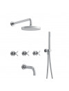 BAIN DOUCHE ENCASTRÉ CHROME CROSS ROAD - cr11351_chrome__me_langeur_bain_douche_encastre_e_ondyna_cr113_1