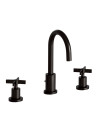 MELANGEUR LAVABO CROSS ROAD 3 TROUS - cr20513_me_langeur_chrome_3_trous_ondyna_noir_mat_cross_road