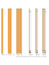 SBARRA UP - BREM - dimensions_radiateur_sbarra_up_2